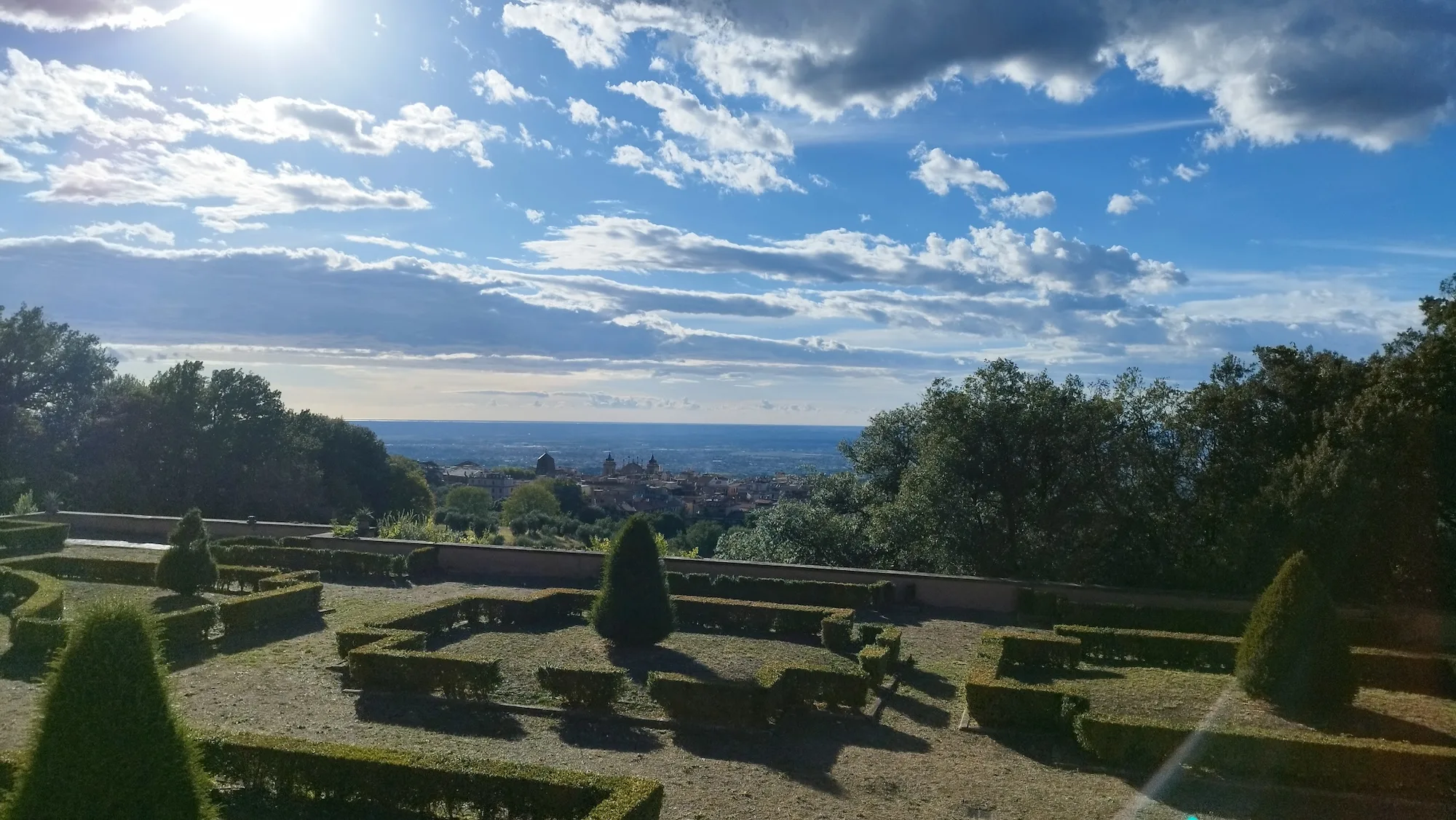 10   Vista da Villa Falconieri, Fracati